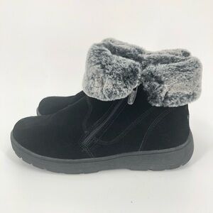 KHOMBU Black Size 10 Jessica Booties